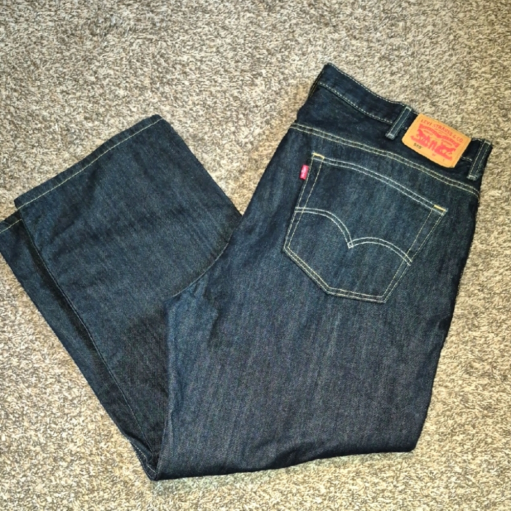 Levi's Men's Dark Blue Jeans